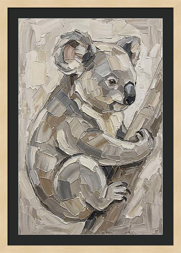 Koala In Earthy Tones