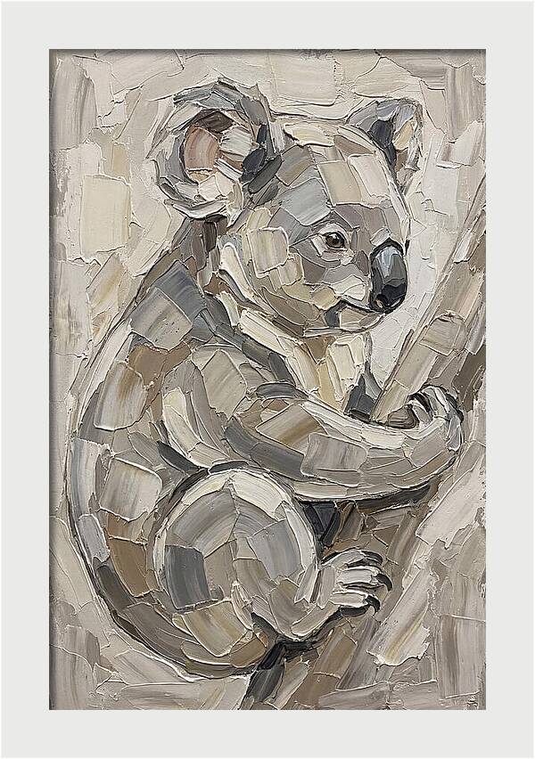 Koala In Earthy Tones