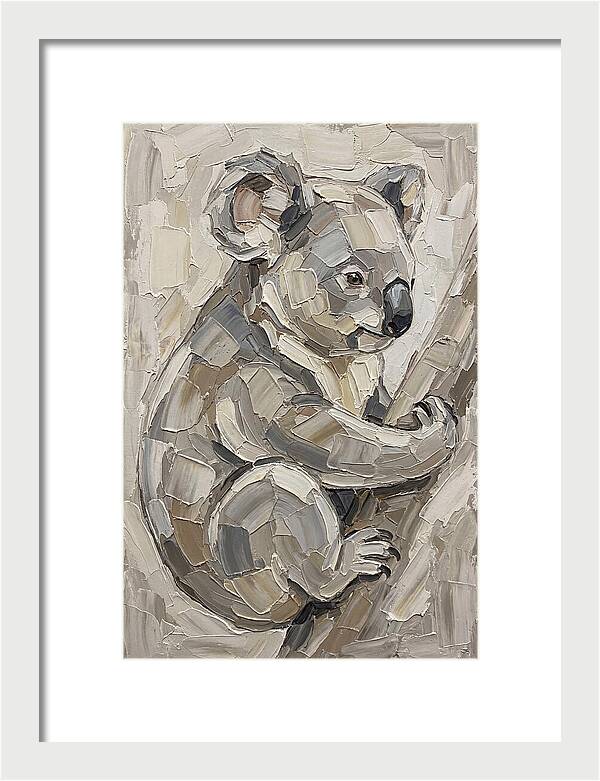 Koala In Earthy Tones