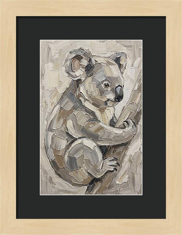 Koala In Earthy Tones