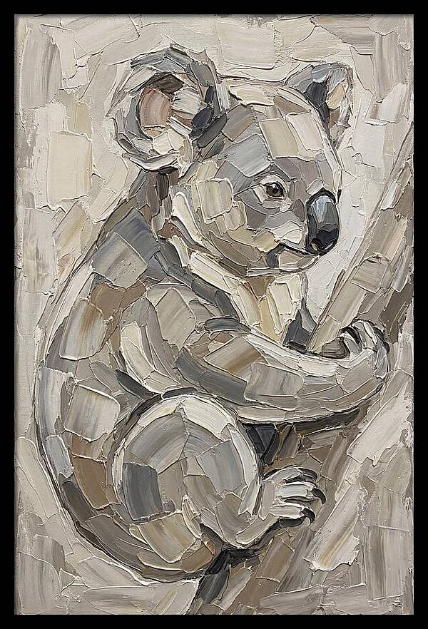 Koala In Earthy Tones
