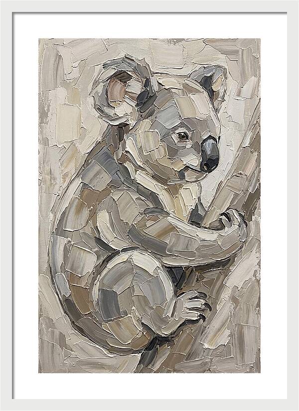 Koala In Earthy Tones