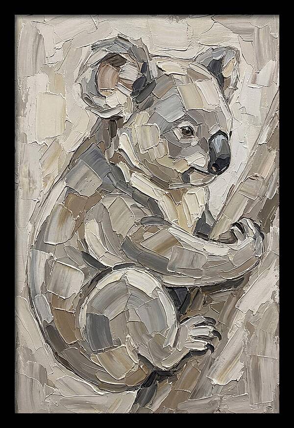Koala In Earthy Tones