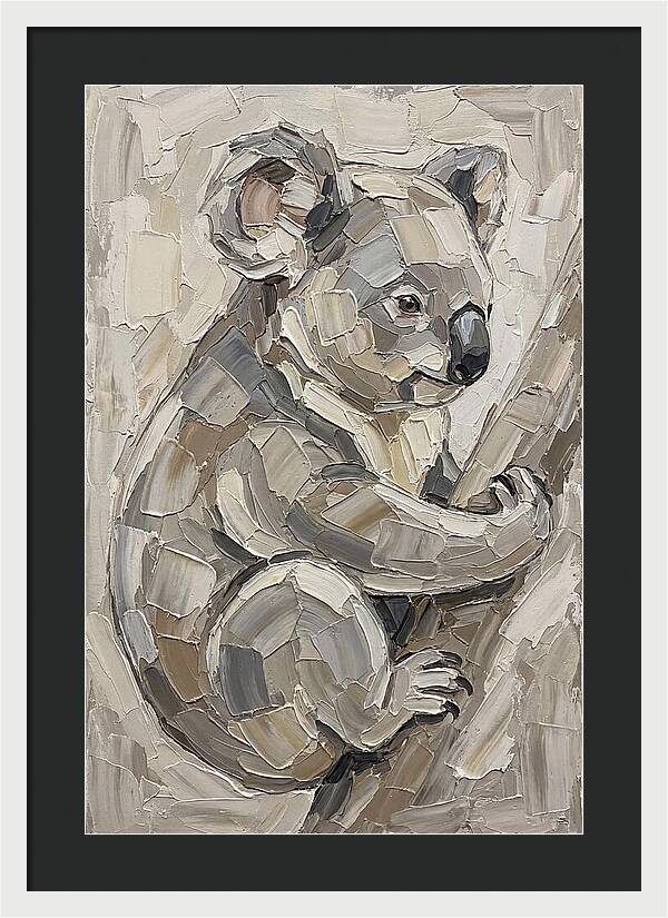 Koala In Earthy Tones