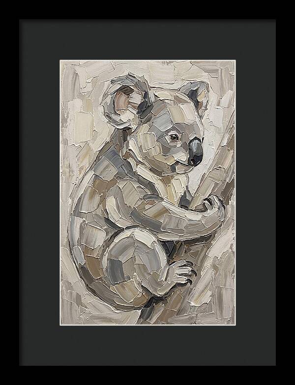 Koala In Earthy Tones