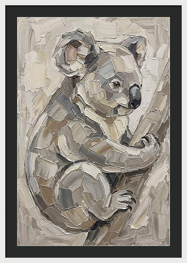 Koala In Earthy Tones