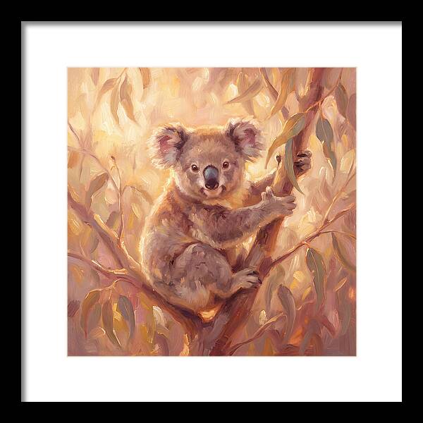 Koala In Eucalyptus
