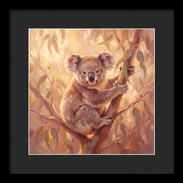 Koala In Eucalyptus
