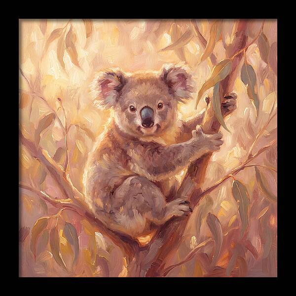 Koala In Eucalyptus