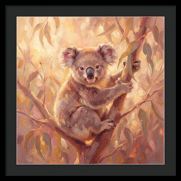 Koala In Eucalyptus