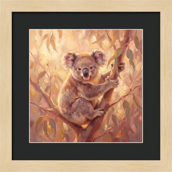 Koala In Eucalyptus