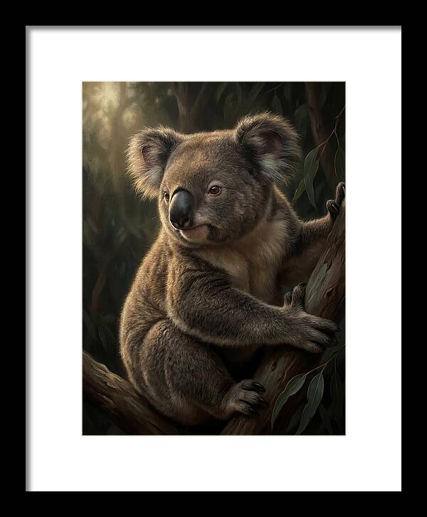 Koala In Natural Habitat