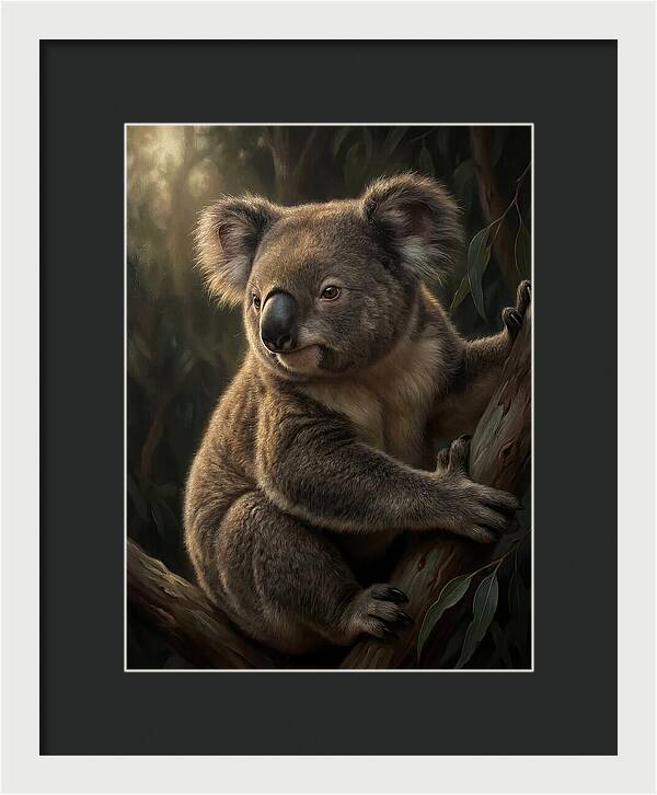 Koala In Natural Habitat
