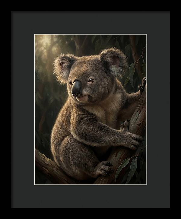 Koala In Natural Habitat