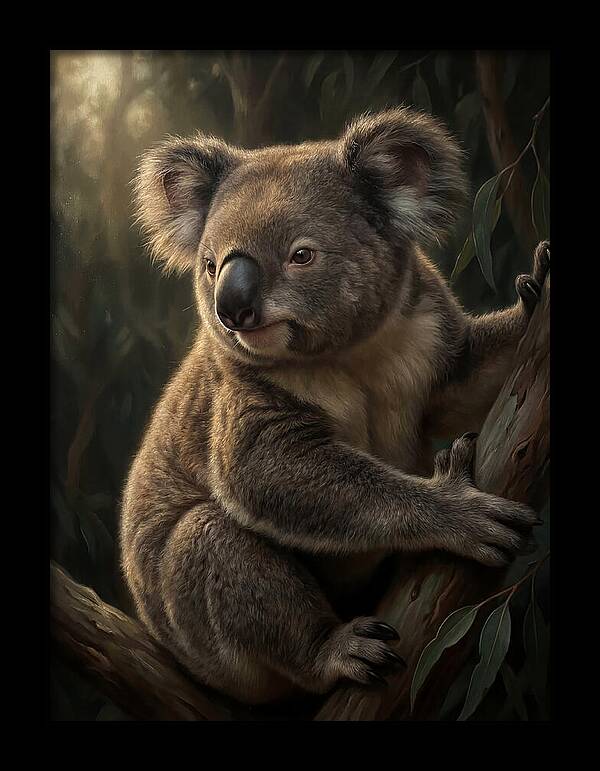 Koala In Natural Habitat