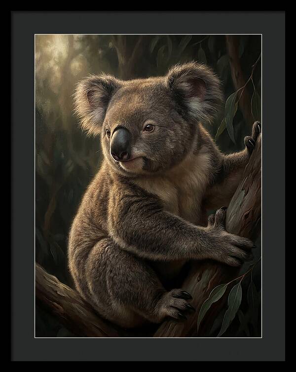 Koala In Natural Habitat