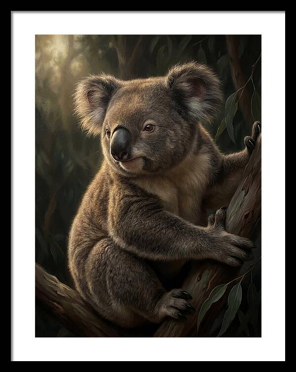 Koala In Natural Habitat