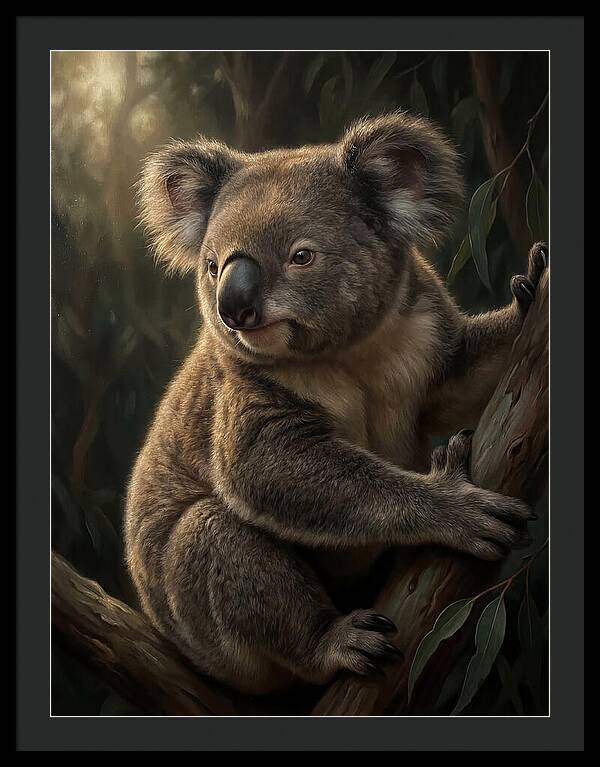 Koala In Natural Habitat