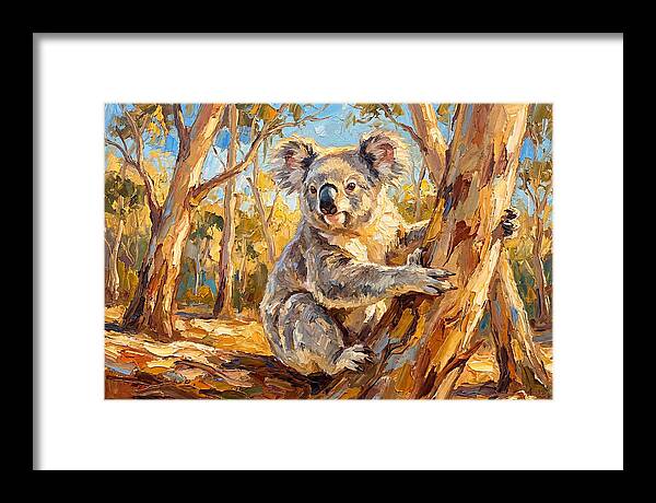 Koala In The Trees
