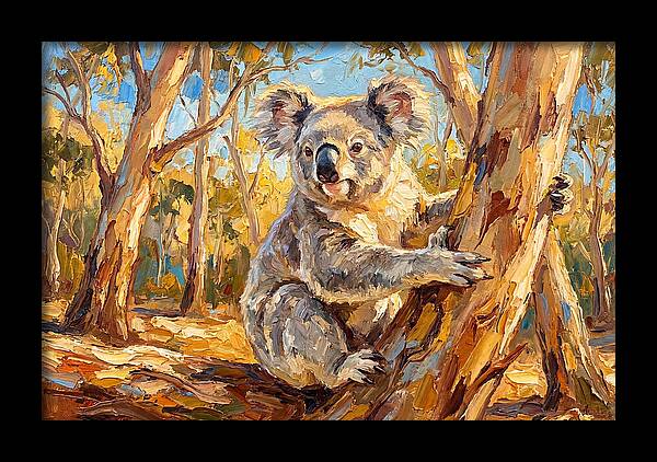 Koala In The Trees