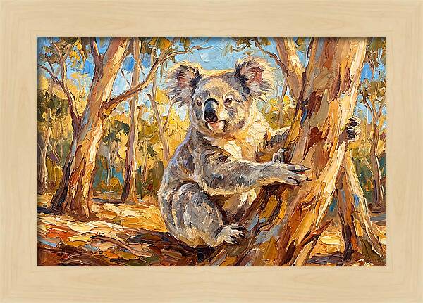 Koala In The Trees