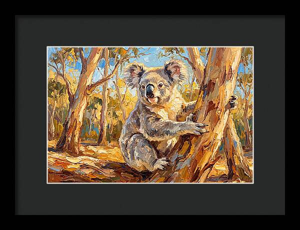 Koala In The Trees