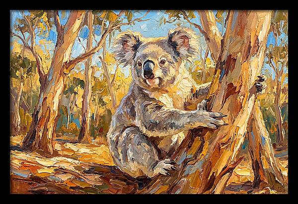 Koala In The Trees