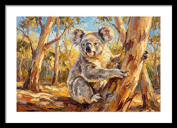 Koala In The Trees