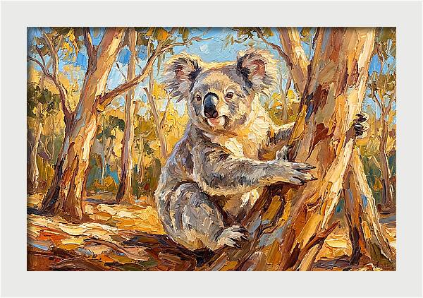Koala In The Trees