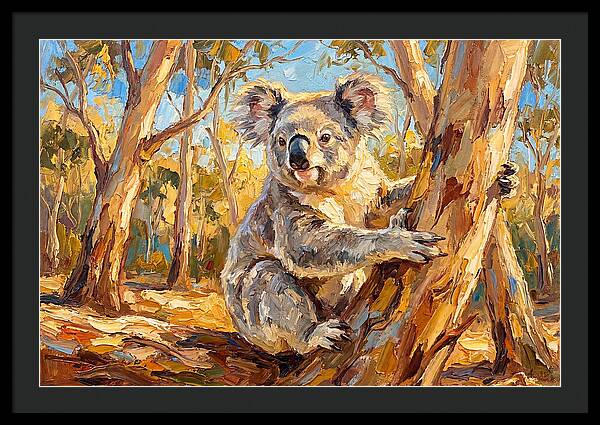 Koala In The Trees