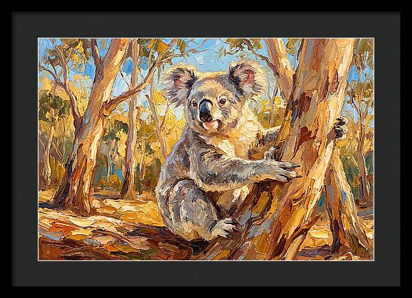 Koala In The Trees