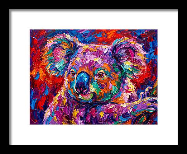 Koala In Vibrant Colors