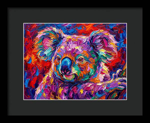Koala In Vibrant Colors