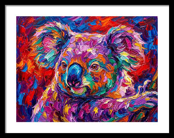 Koala In Vibrant Colors