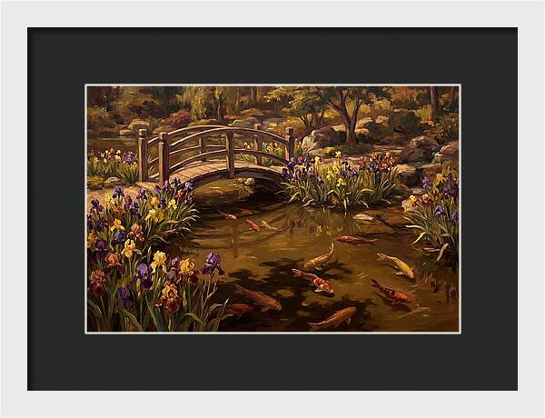 Koi Pond Serenity