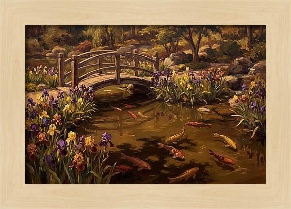 Koi Pond Serenity