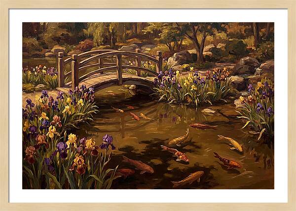 Koi Pond Serenity