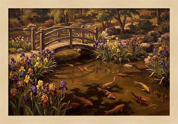 Koi Pond Serenity