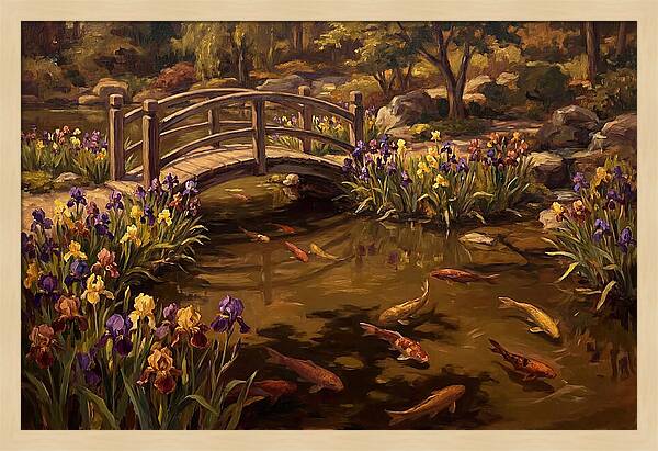 Koi Pond Serenity