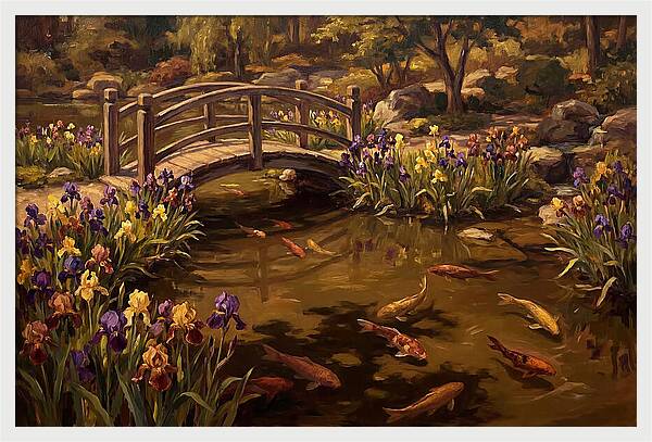 Koi Pond Serenity