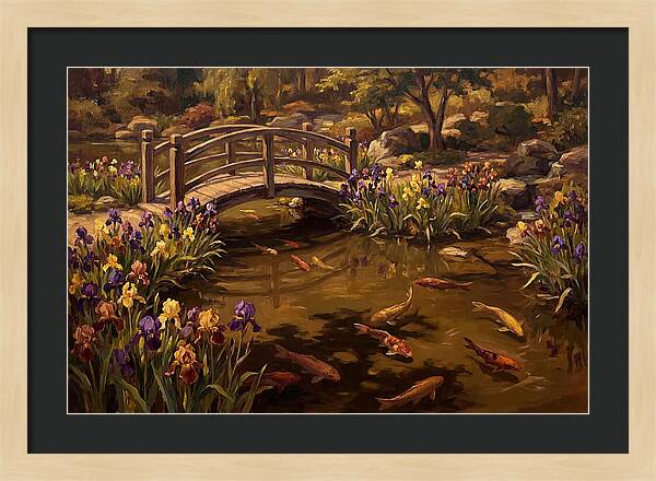 Koi Pond Serenity