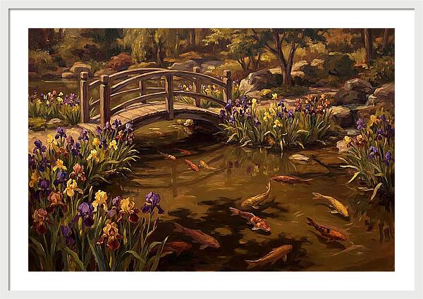 Koi Pond Serenity