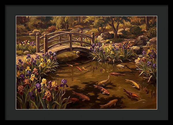 Koi Pond Serenity