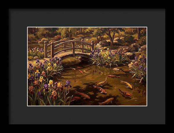 Koi Pond Serenity