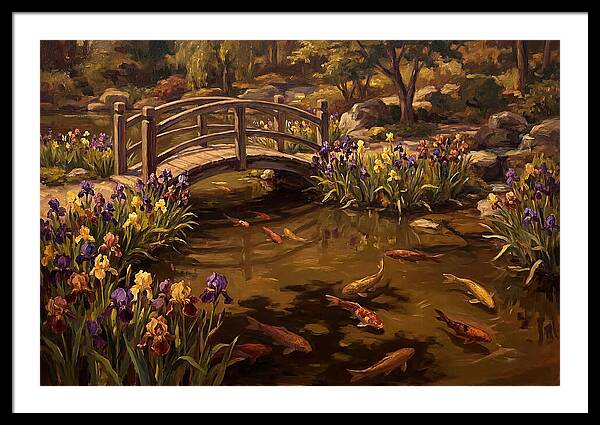 Koi Pond Serenity