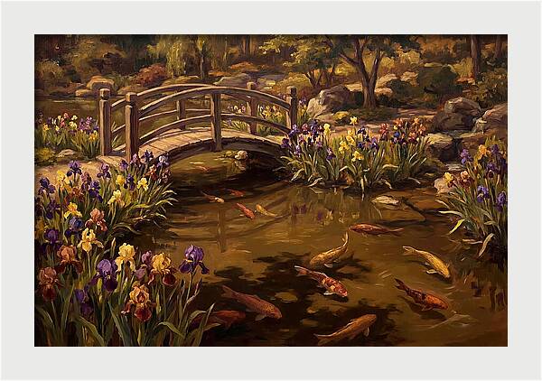 Koi Pond Serenity