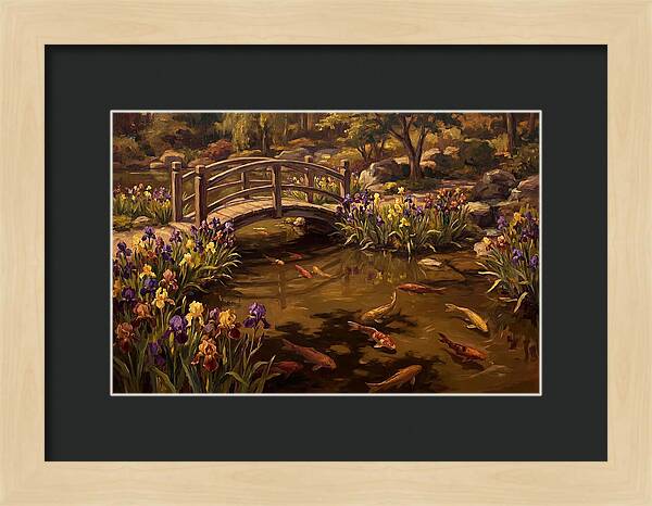 Koi Pond Serenity