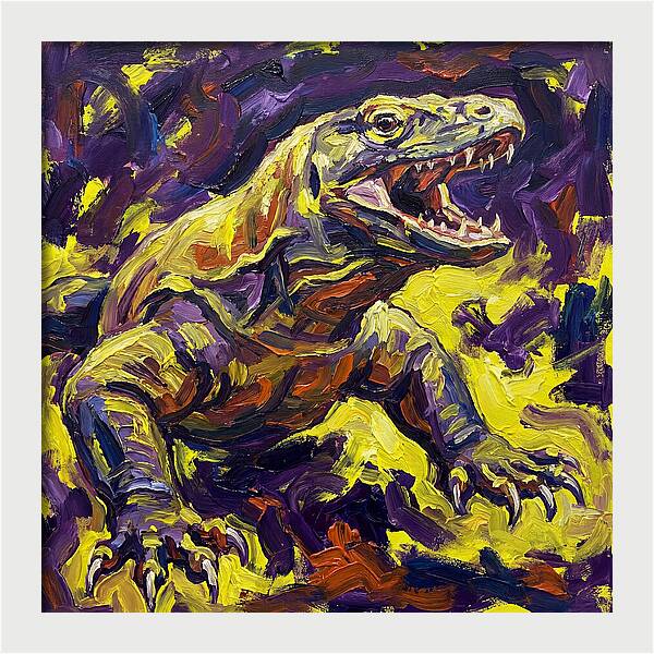 Komodo Dragon Roar
