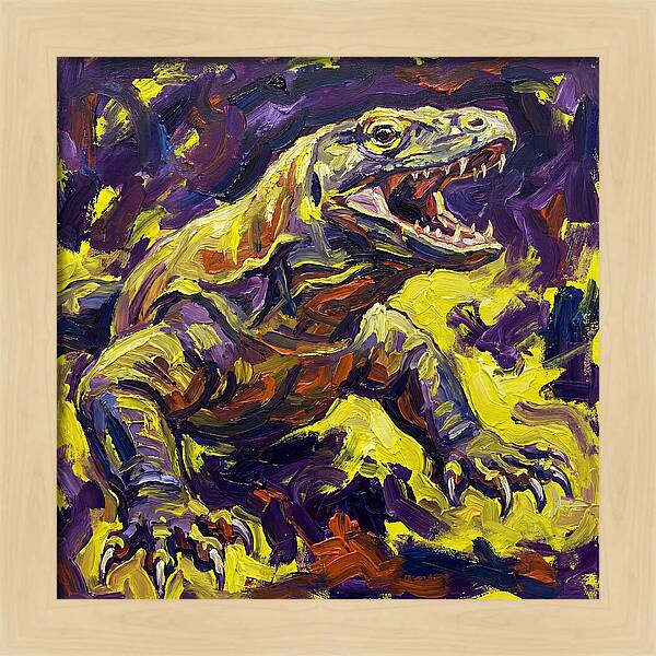 Komodo Dragon Roar