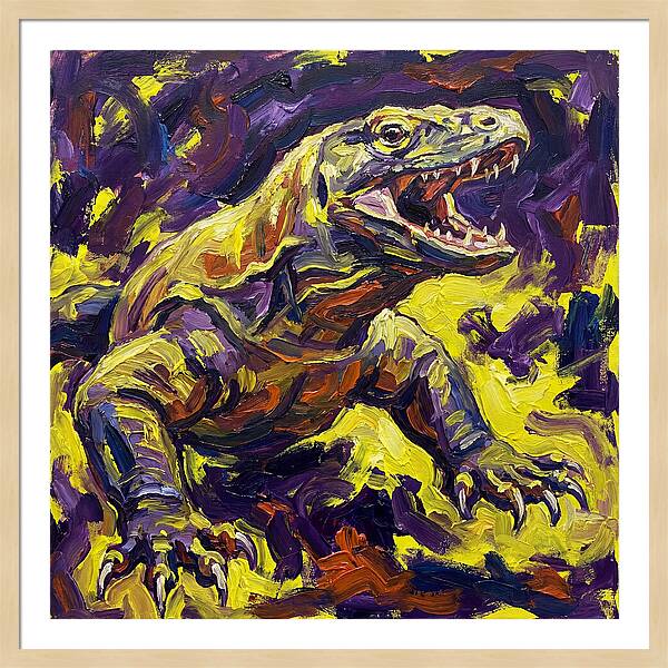 Komodo Dragon Roar
